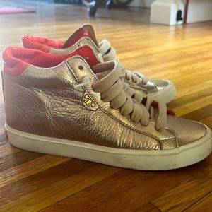 Tory Burch Gold Shoes